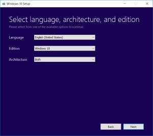 How to download official Windows 10 ISO files using Media Creation Tool